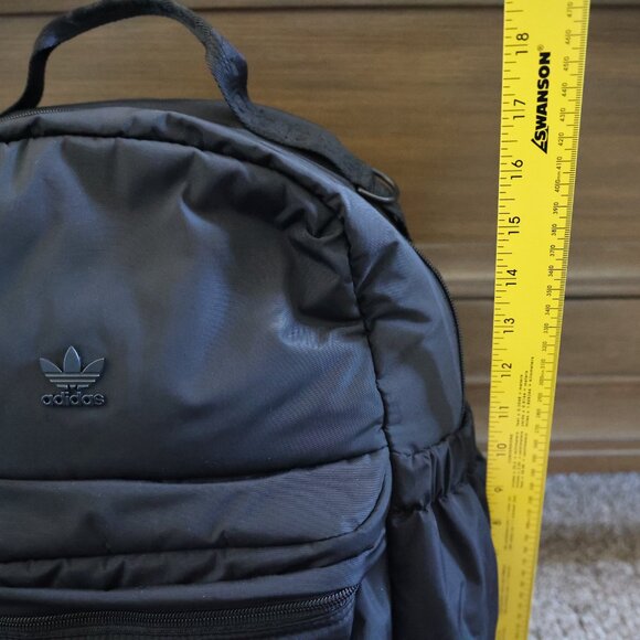 Adidas Originals Black Puffer Backpack - Picture 4 of 13